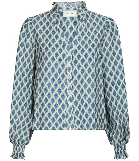 Delsie Print Blouse