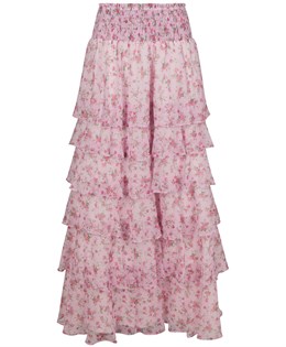 Morris Meadow Printed Skirt - Light Pink