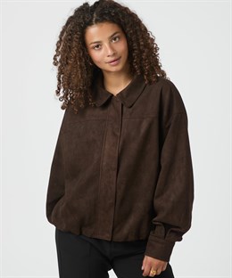 Rubby Faux Suede Jacket