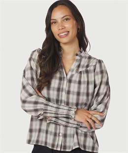 Camisa Big Check Blouse