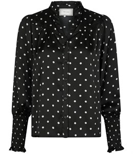Camisa Dot Blouse Black
