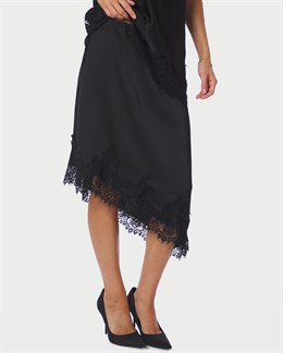 Fiora Lace Skirt - Black