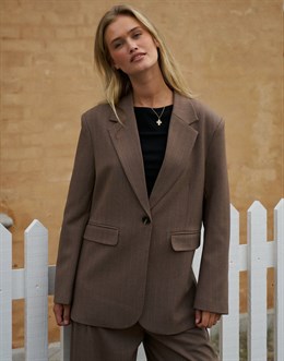 Gaby Pinstripe Blazer