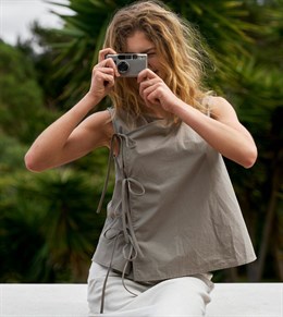 Lasa C Poplin Top
