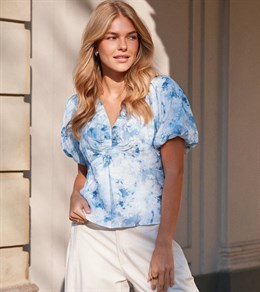 Irina Floral Fusion Blouse