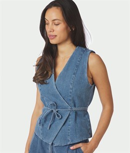  Samara Denim Waistcoat