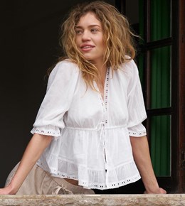 Adelia S Voile Blouse
