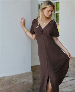 Bomba Structure Solid Dress