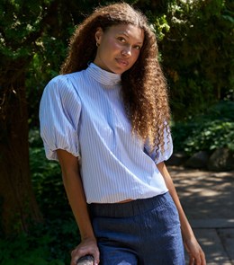 Parisa Stripe Blouse