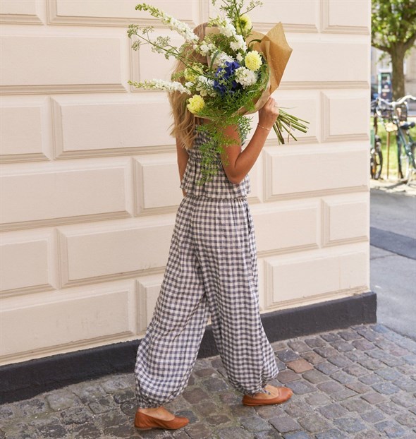 Roxane Balloon Check Pants