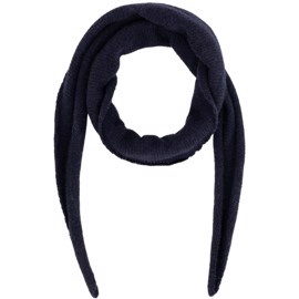 Misty Knit Scarf Navy