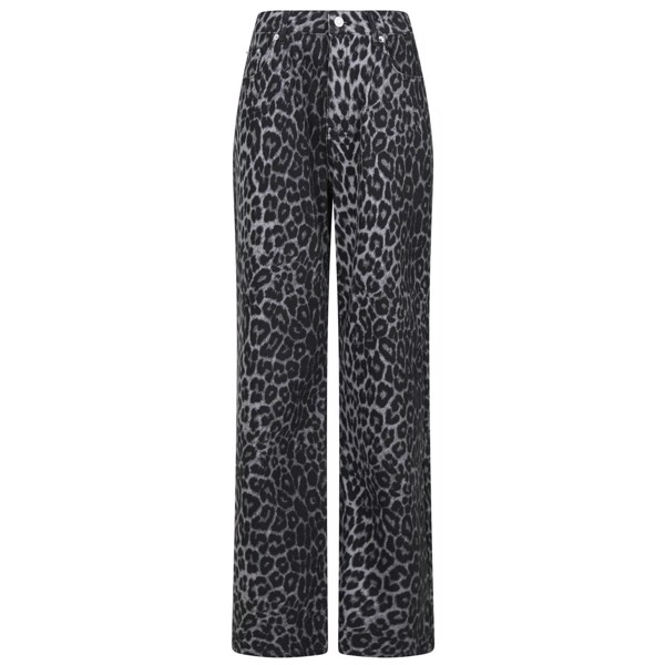 Simona Grey Leopard Pants 