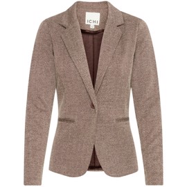 IHKATE JACQUARD BLAZER - JAVA/ALMOND MILK