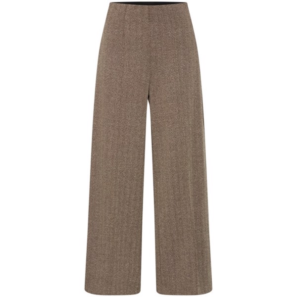 IHKATE JACQUARD PANT - JAVA/ALMOND MILK