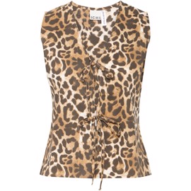 IXTAIANA TOP - CORNSTALK LEO PRINT