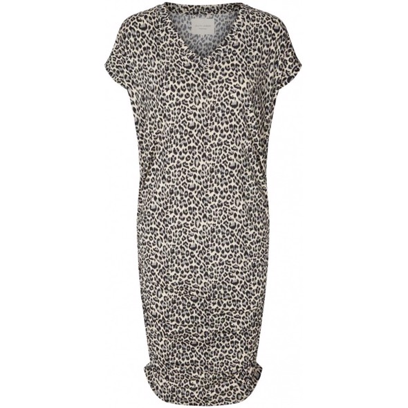 Indiana Dress Leopard Print (grey)