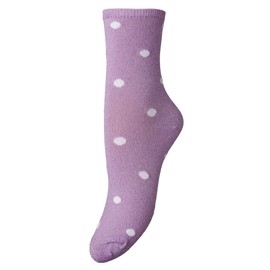 Dotsy Glam Sock Crocus Petal