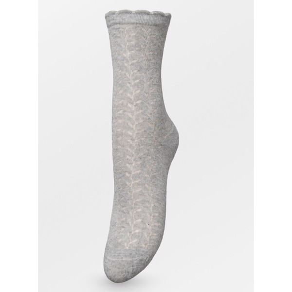 Leofa Cotta Sock Light Grey Melange