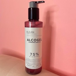 Klean Alcogel 75% 250 ml håndsprit med duft - pink