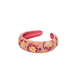 Asflora Wide Beaded Hairbrace