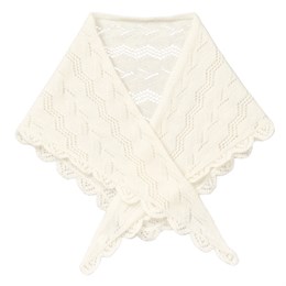 Opany Triangle Scarf - Birch White