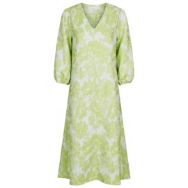 Delfina Dress Lime Green
