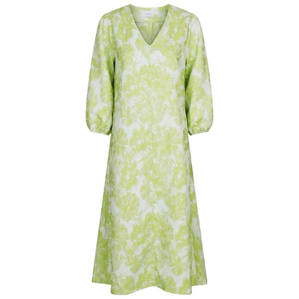 Delfina Dress Lime Green