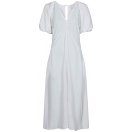Bomba Solid Dress White