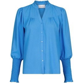 Camisa Solid Blouse Blue