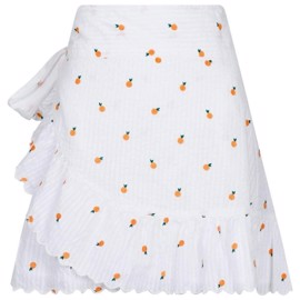 Chrissy Orange Skirt