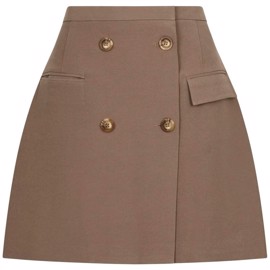 Magia Suit Skirt Dusty Brown