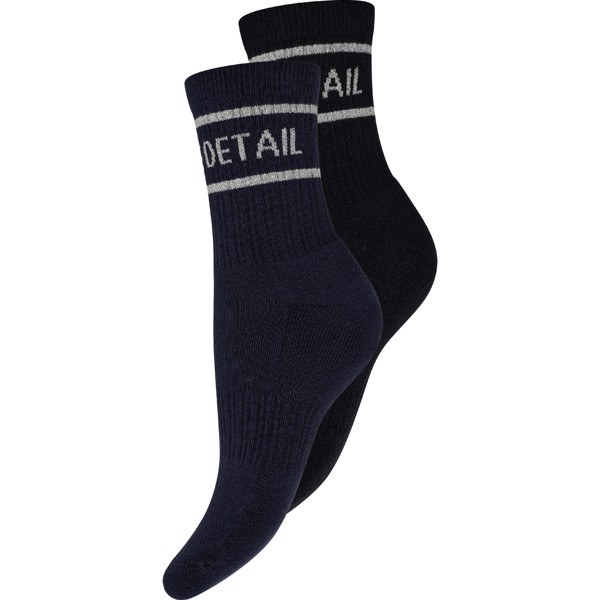 Tennis Sock 2-pak Black Navy