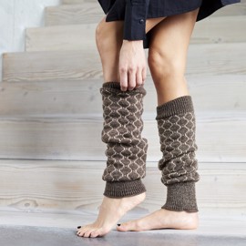 Leg Warmers Brown