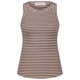 Top SNOS434 Brown Striped