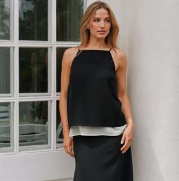 Toril Chiffon Top