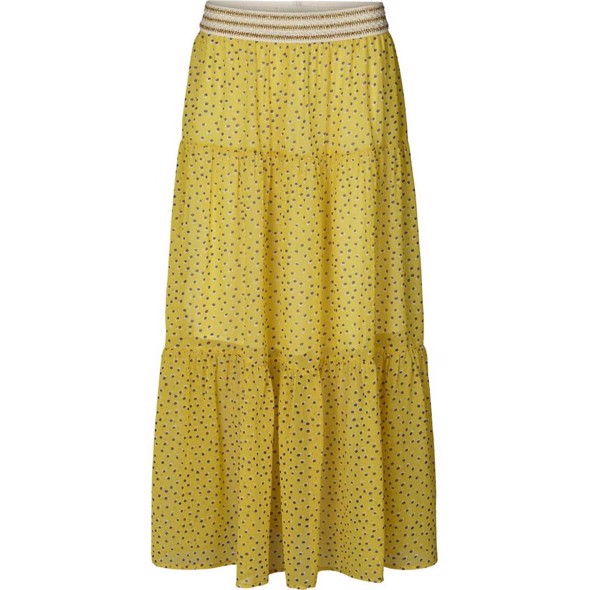 Bonny gul prikket nederdel