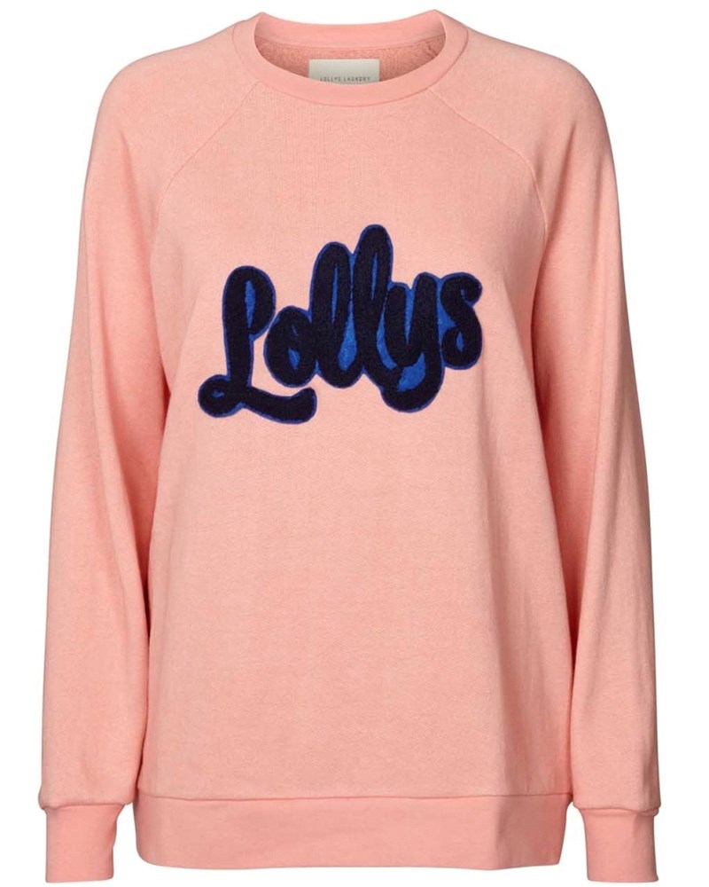 væbner gravid kort Lollys Laundry Moby sweatshirt baby pink