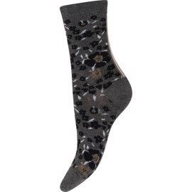 Glitter Sock Dark Grey Multicolor