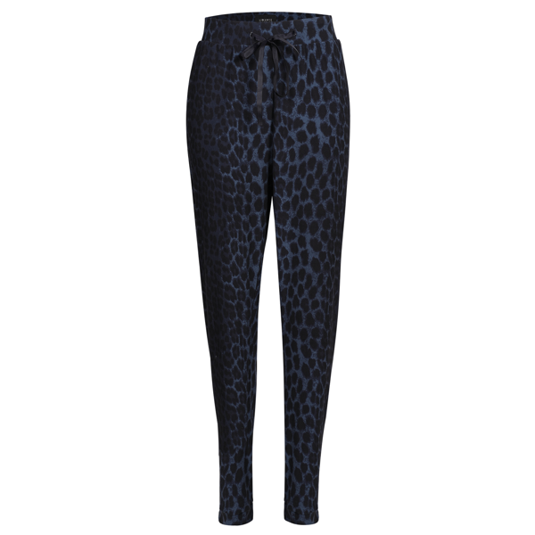 ALMA PANTS DUSTY NAVY LEO