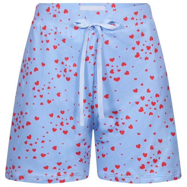 ALMA SHORTS LIGHT BLUE PINK HEART