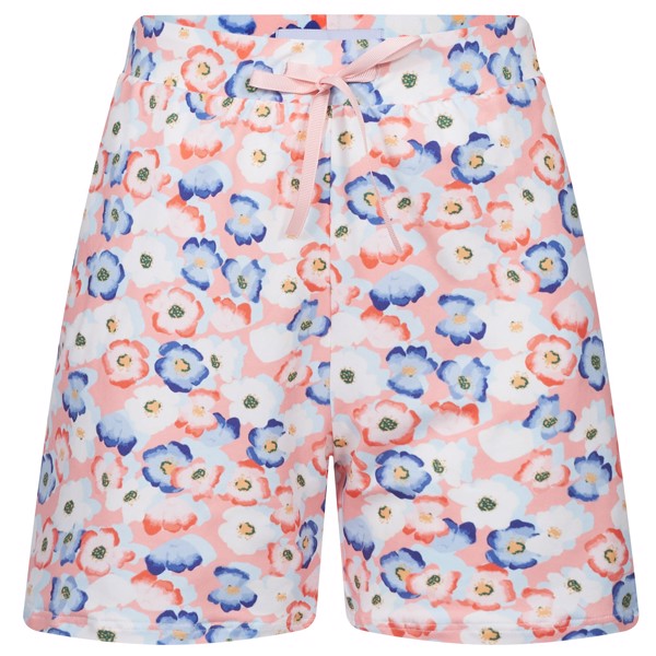 ALMA SHORTS PEACHY BLUE FLOWER