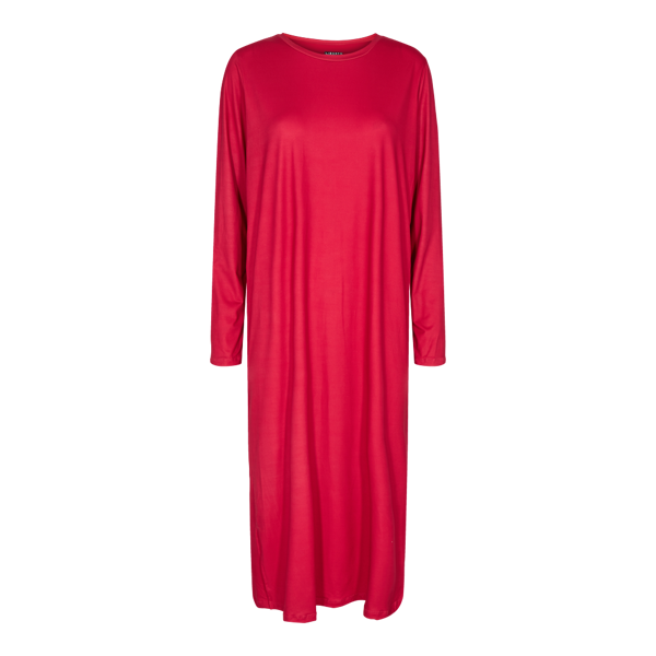 ALMA LS TSHIRT DRESS RED