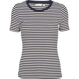 Ludmilla SS O-Neck Birch / Navy