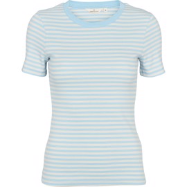 Ludmilla SS O-Neck Airy Blue / Birch