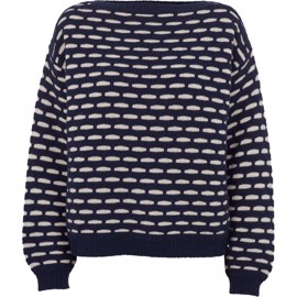 Wave Sweater Sky Captain / Birch Melange