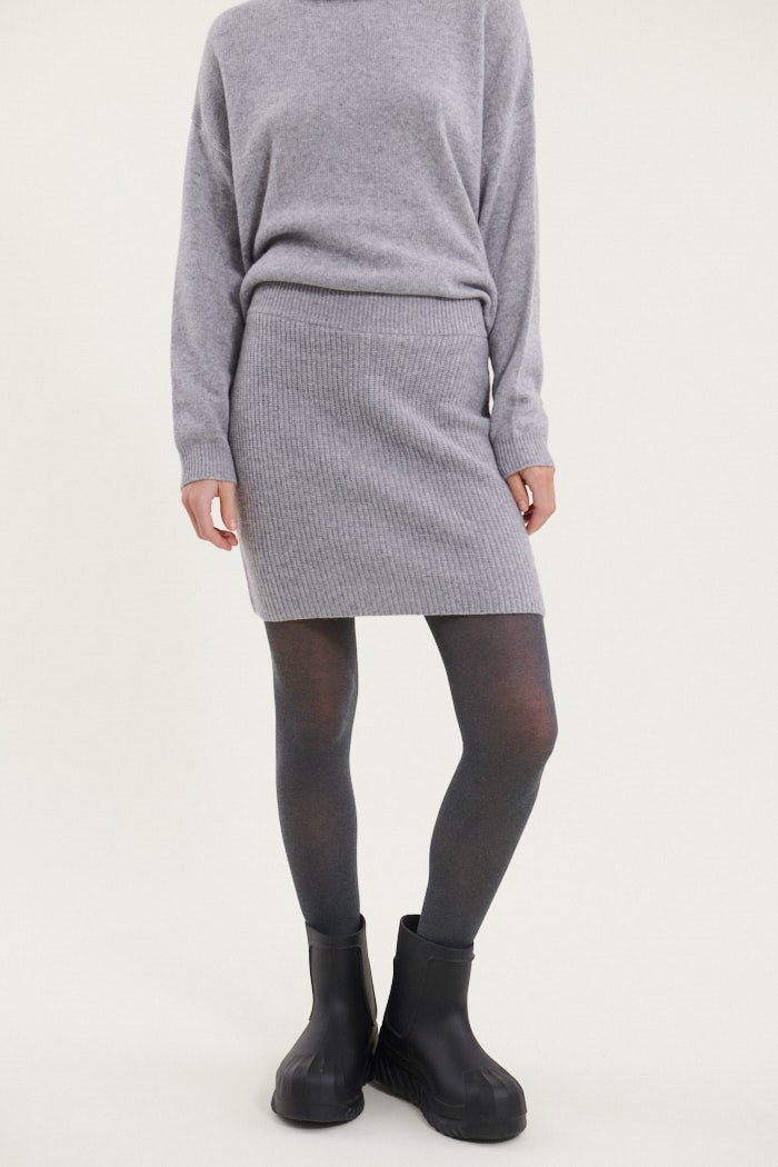 Skirt Pale Grey Tights Topshop Cotton Tights In Grey ASOS