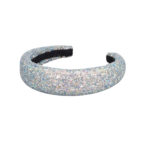 Jazzy Hairbrace Silver (Glitter)