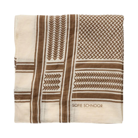 Scarf S241912 Brown
