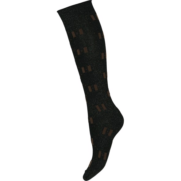 Fashion Kneehigh Sock Black