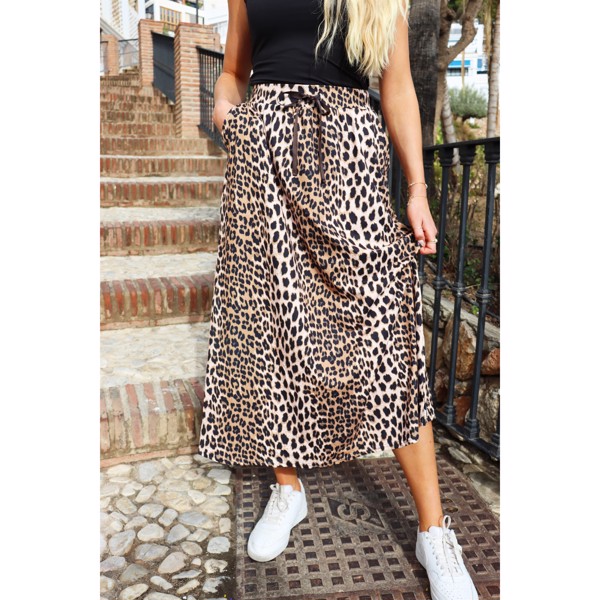 ALMA LOOSE SKIRT LUX LEO